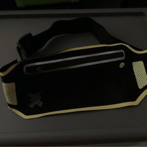 Black and Yellow Running Belt